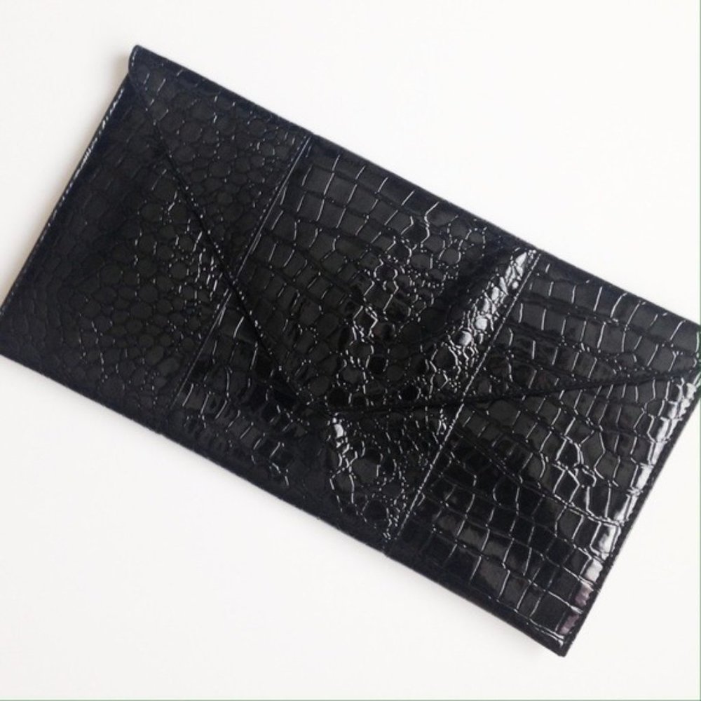Rachel Zoe Embossed Envelope Clutch
